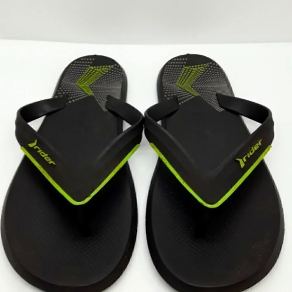 Rider Strike Graphic Men's Flip-Flops Made in Brazil Size 11